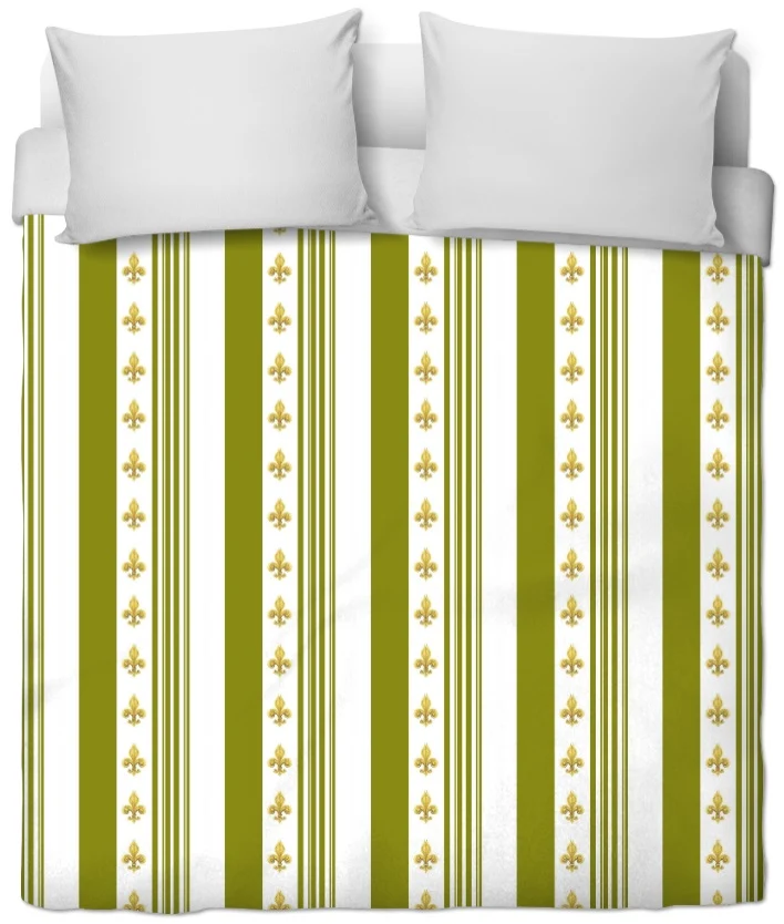 Tissu ameublement Style Empire motif rayures vert mètre rideau rayé occultant ignifugé