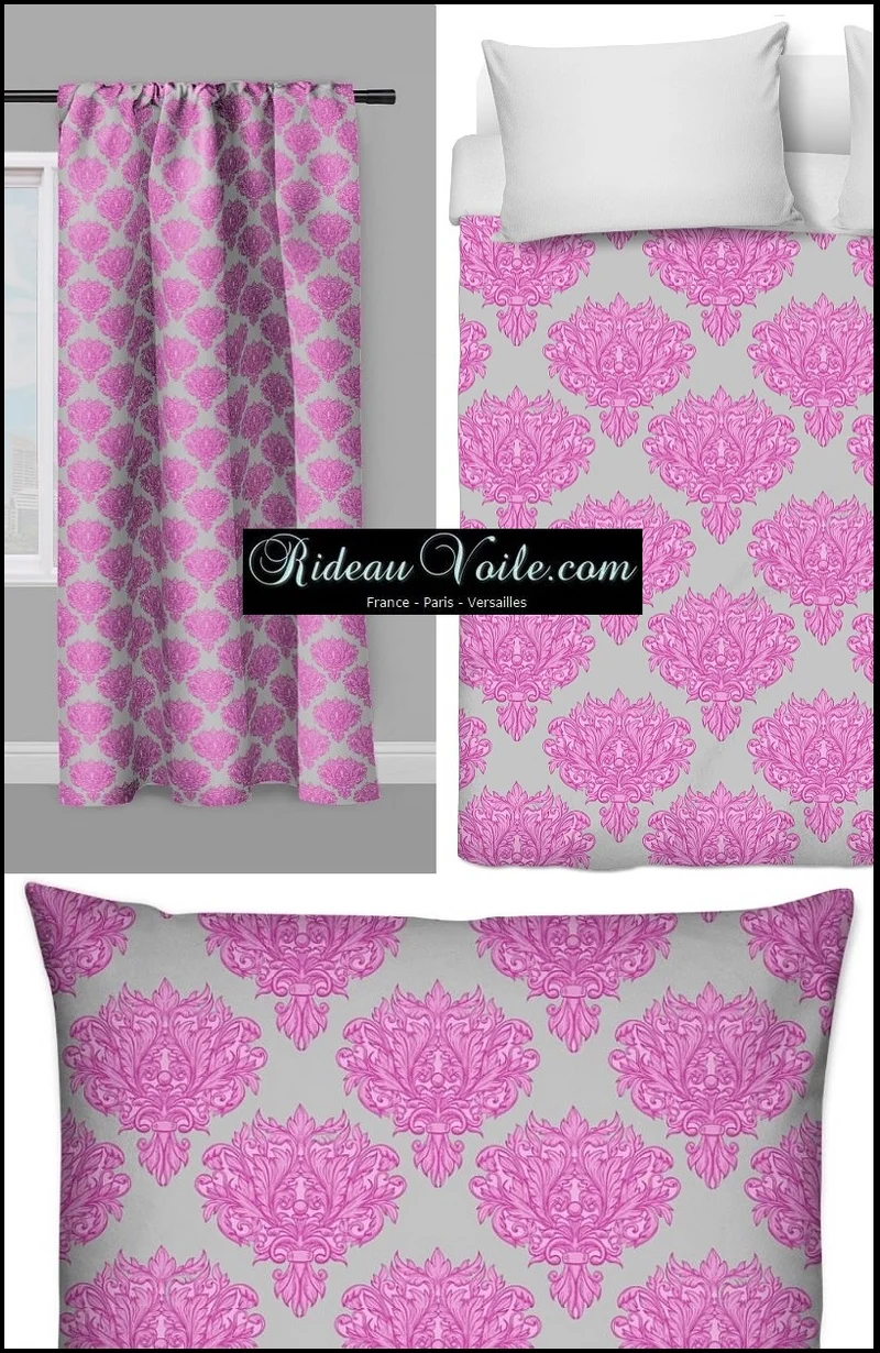 Tissu floral végétal tissus floraux motifs fleuris Baroque mètre fleurs rideaux voilages