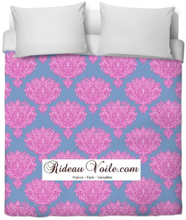 Tissu ameublement rideau couette voilage Empire Baroque mètre fleur Victorien