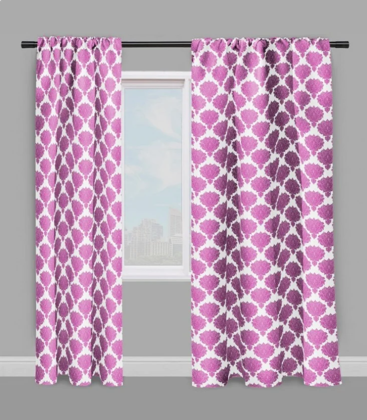 Boutique tissu ameublement Achat Rideaux voilages à Fleurs sur mesure motif fleuri