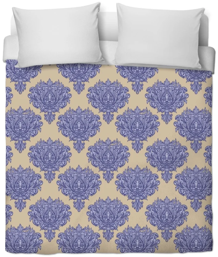 Tissu ameublement tapisserie brun décoration Empire Damask Baroque au mètre