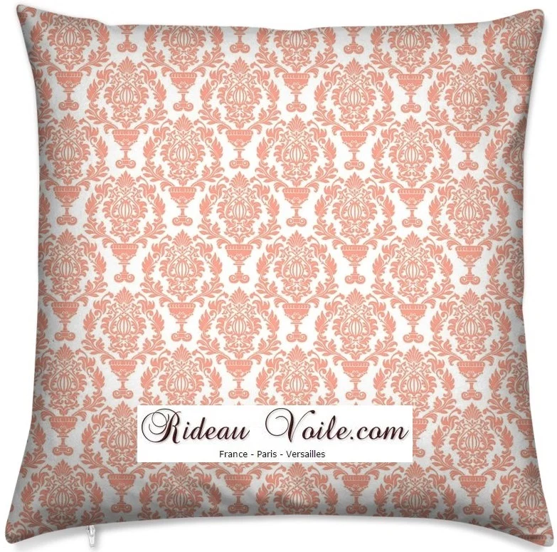 Tissu ameublement Motif Baroque au mètre rideau imprimé fleurs damassé