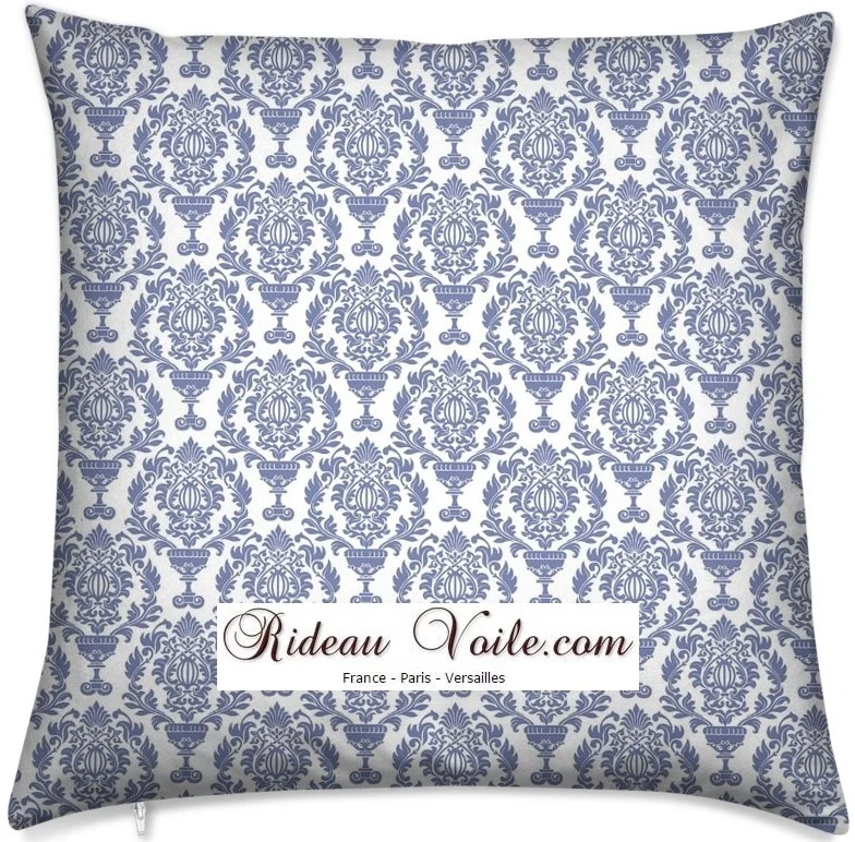 Tissu ameublement Imprimé Damasco Damassé Baroque au mètre rideau store fleurs