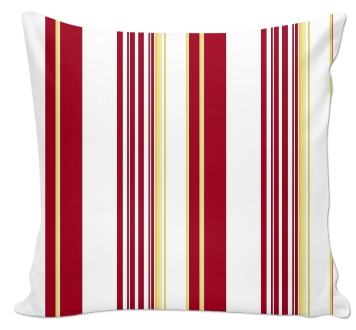 Tissu motif rayures jaune mètre rideau rayé verticale rouge полосатая ткань для штор