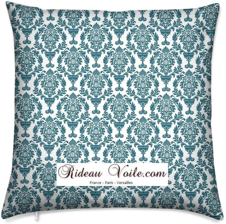 Tissu damassé jacquard ameublement fauteuils sièges rideaux voilages French fabrics