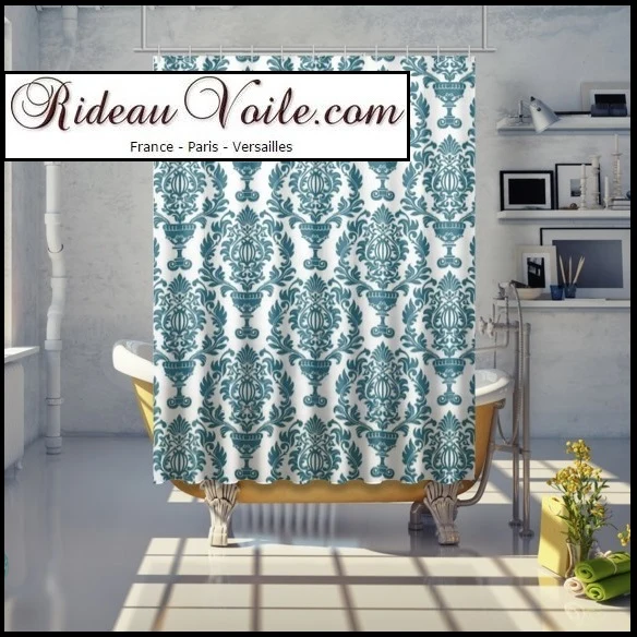 Tissu damassé jacquard ameublement fauteuils sièges rideaux voilages French fabrics