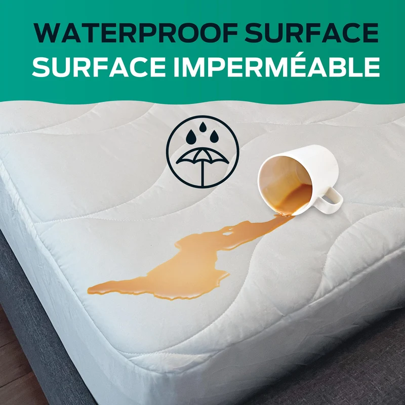 Comerco Protège matelas Purelux 100% imperméable