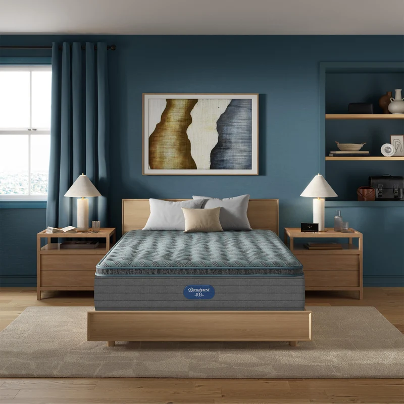Beautyrest Matelas Elan plateau coussin mi ferme
