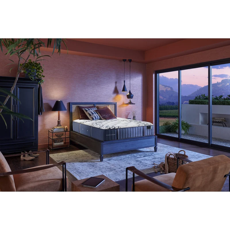 Stearns & Foster Matelas Mon Trésor ferme à plateau standard pour grand lit