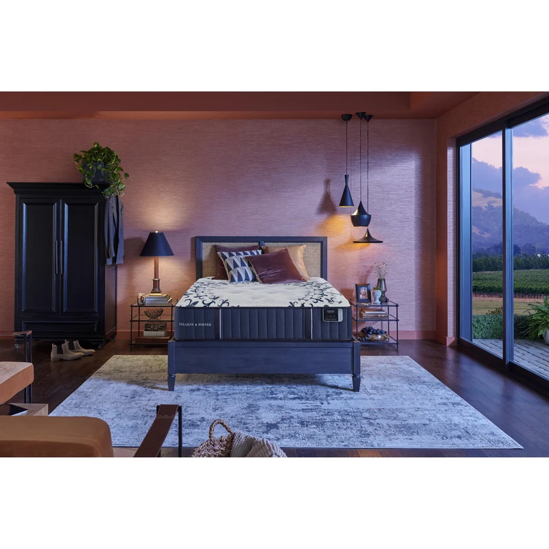 Stearns & Foster Matelas Mon Trésor ferme à plateau standard pour grand lit