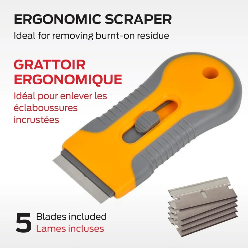 Comerco Ensemble de nettoyage pour surfaces de cuisson en vitrocéramique - 700ml 3331.10301