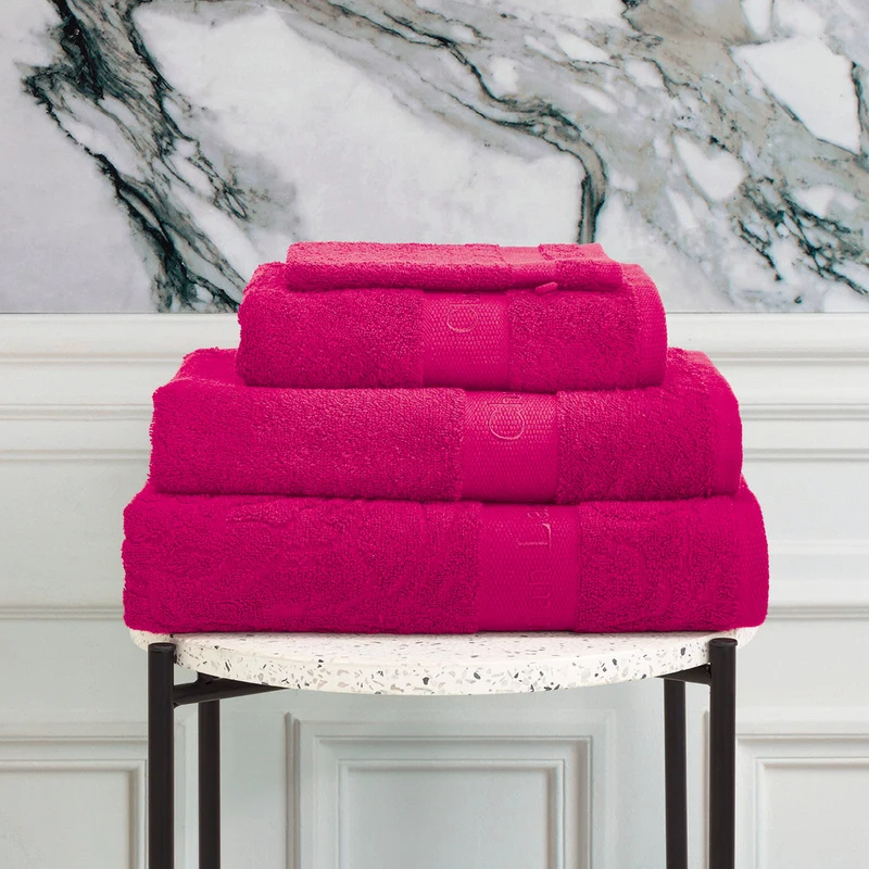 SET DE 2 SERVIETTES ET 2 DRAPS DE BAIN