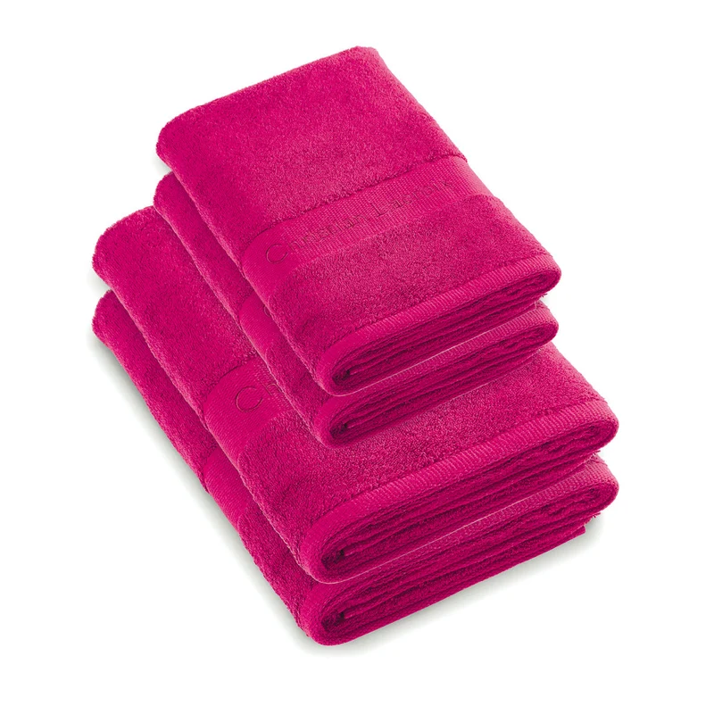 SET DE 2 SERVIETTES ET 2 DRAPS DE BAIN