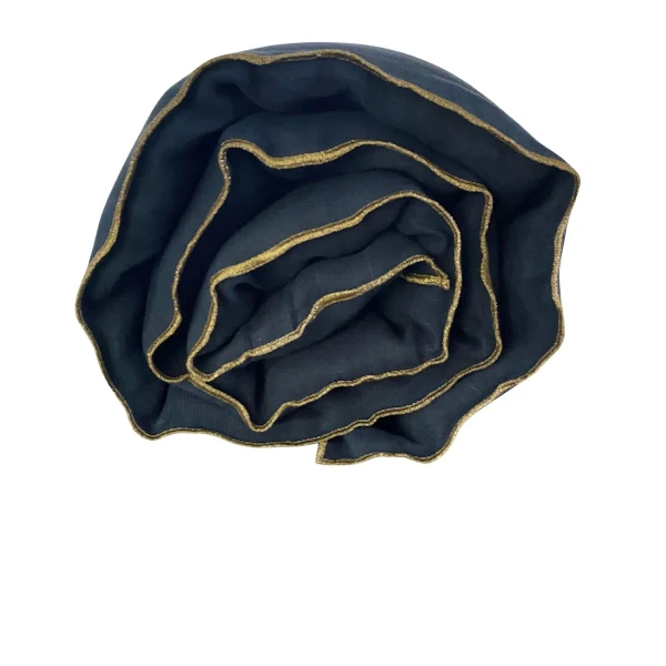 Édredon en lin lavé Gris anthracite
