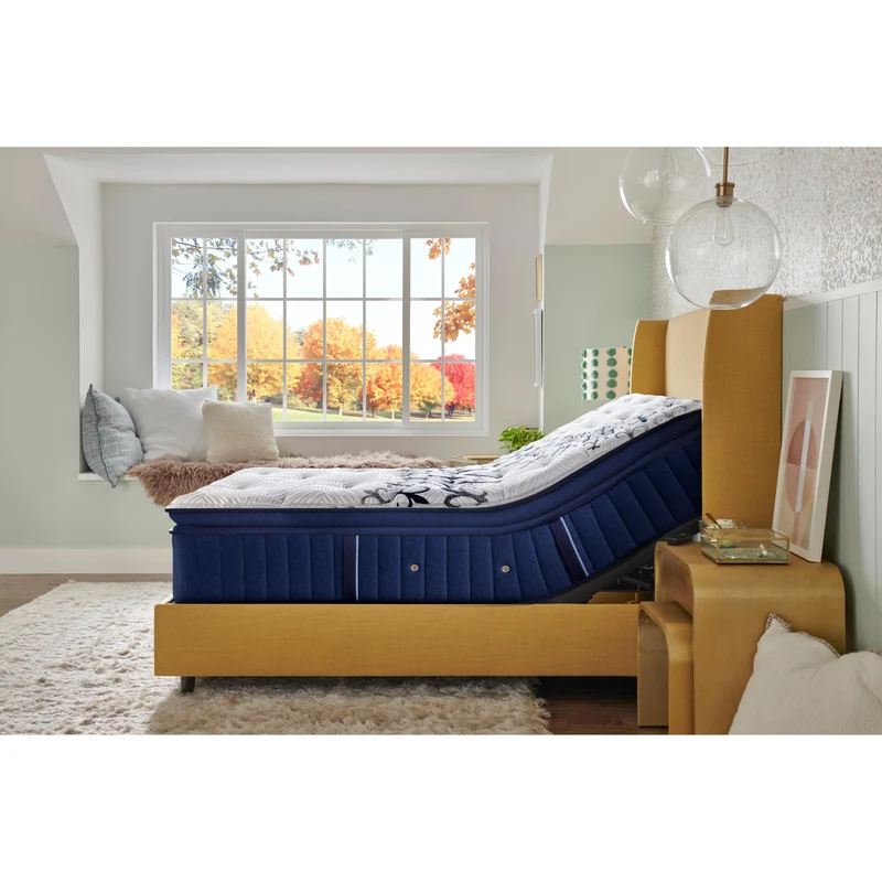 Stearns & Foster Matelas Mon Chéri mi ferme de luxe à plateau coussin