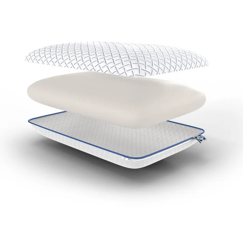 Sealy Oreiller Essentiels Oreiller de lit en mousse mémoire