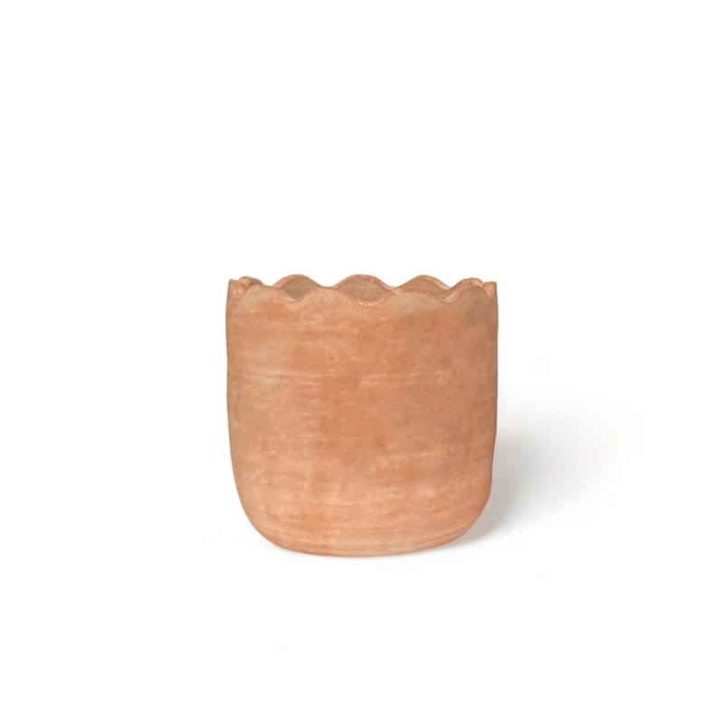 Scallop Terracotta Planter