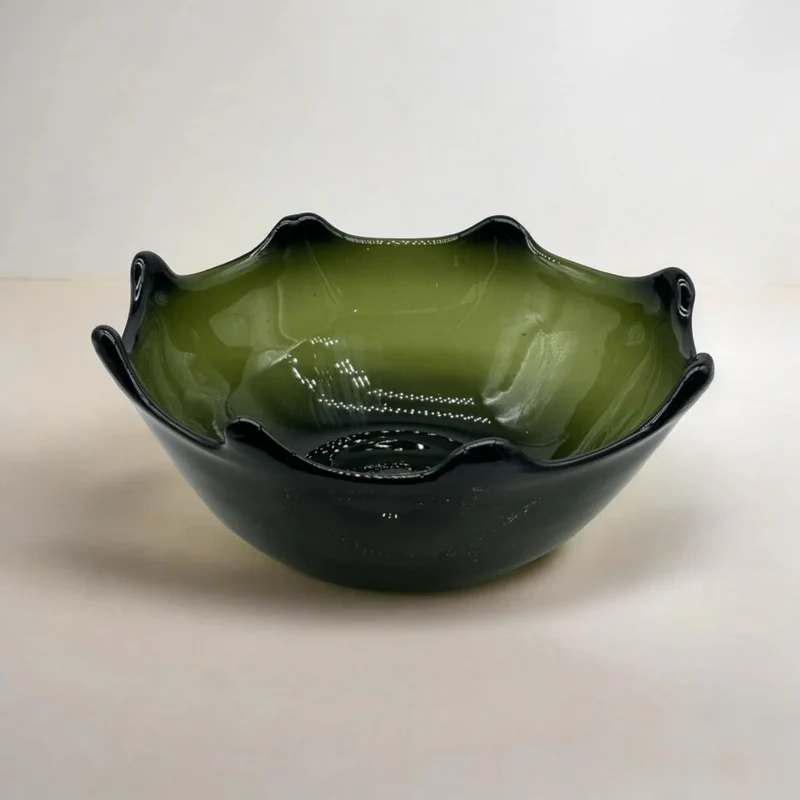 Verde Recycled Glass Centerpiece
