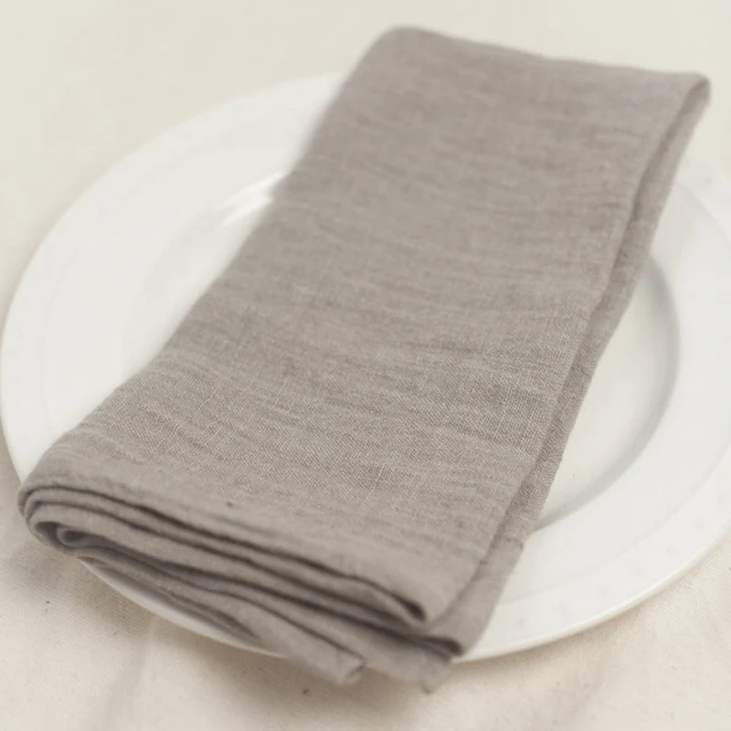 Drift Stonewashed Linen Napkins - set of 4