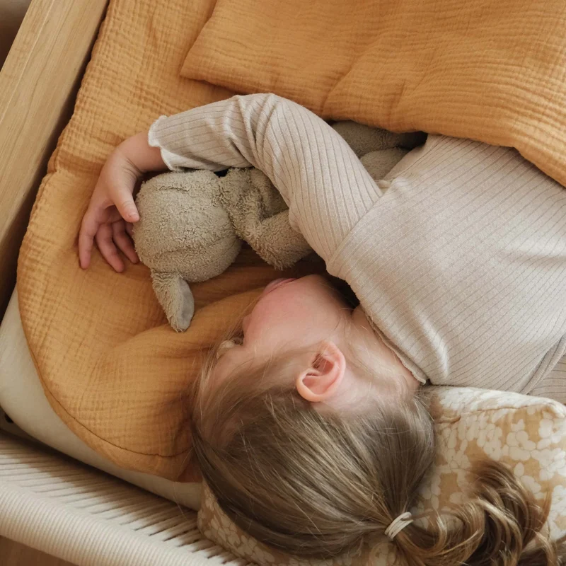Sac de couchage enfant gaze de coton CAMEL
