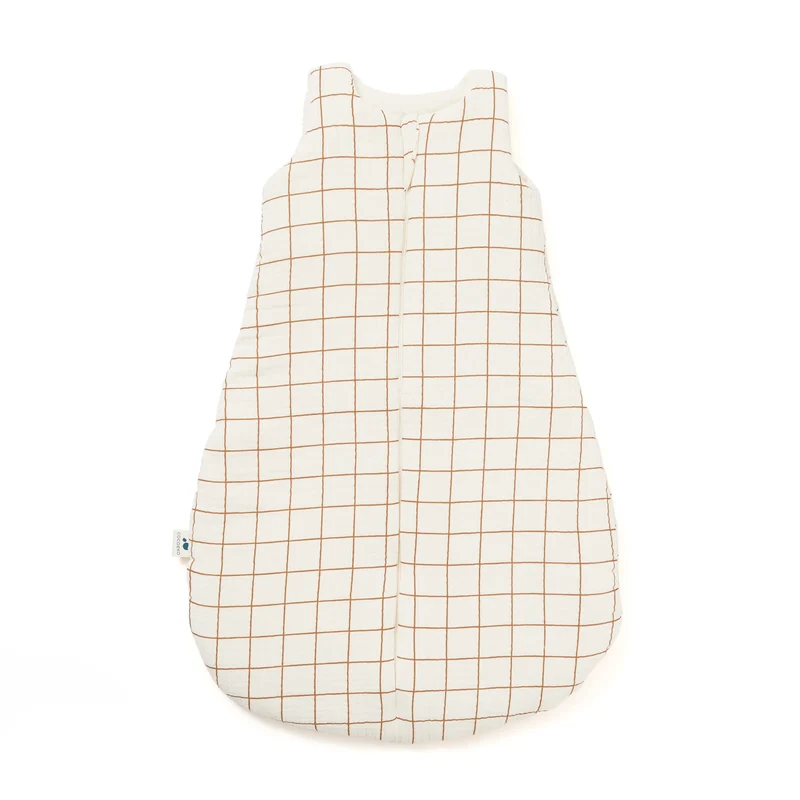 Gigoteuse ouverture devant gaze de coton CARREAU CAMEL TOG 2