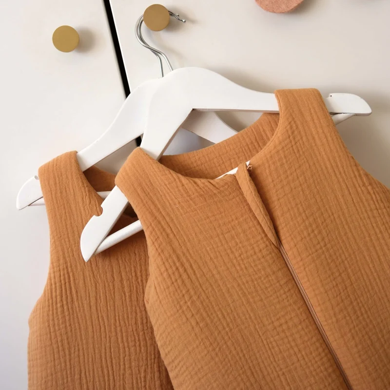 Gigoteuse ouverture devant gaze de coton CAMEL TOG 2