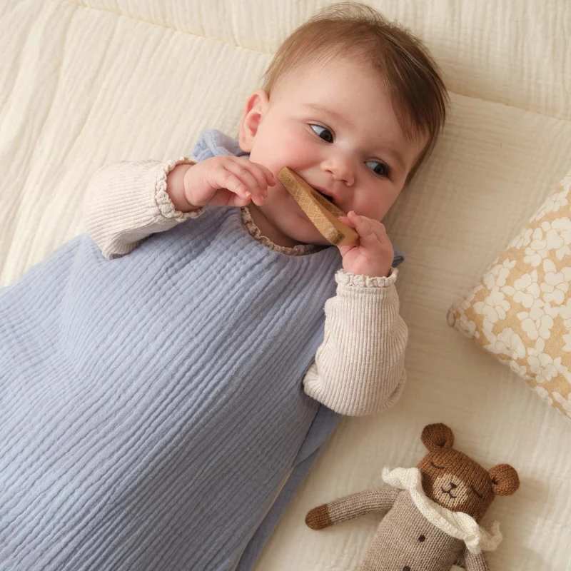 Gigoteuse gaze de coton BLEU BALTIQUE TOG 2