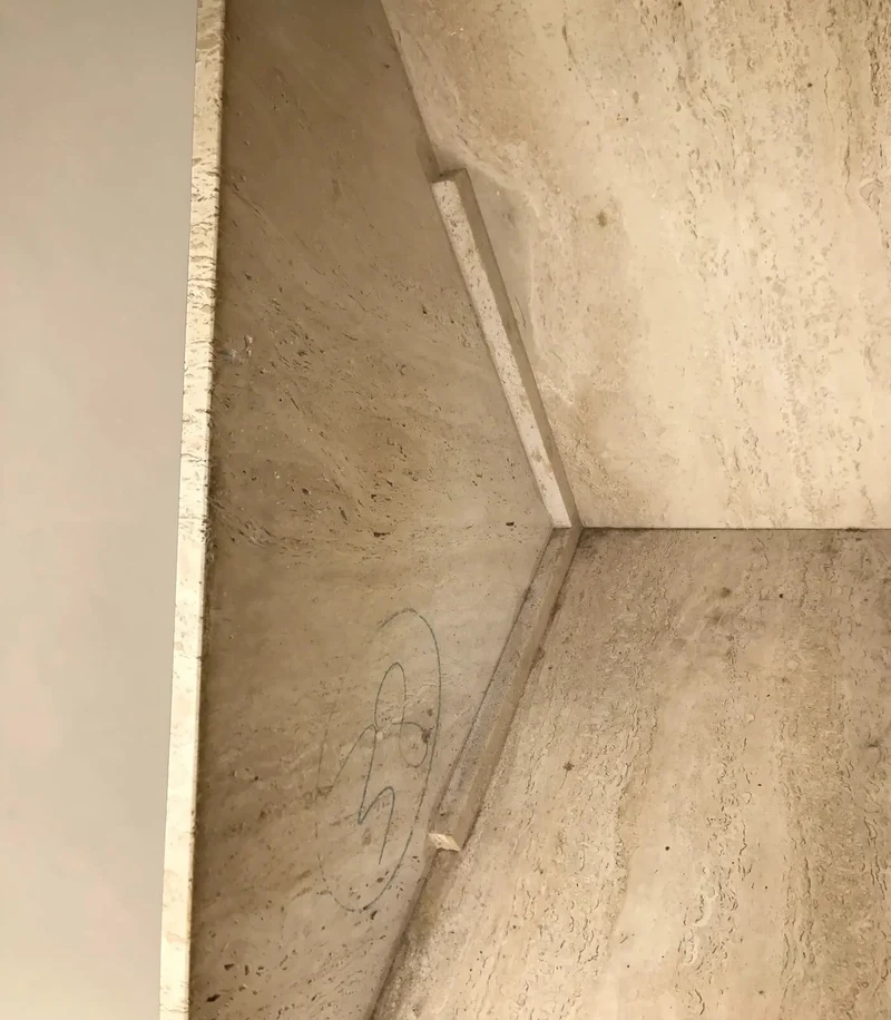 Italian Postmodern Travertine Tables - Sold as Set
