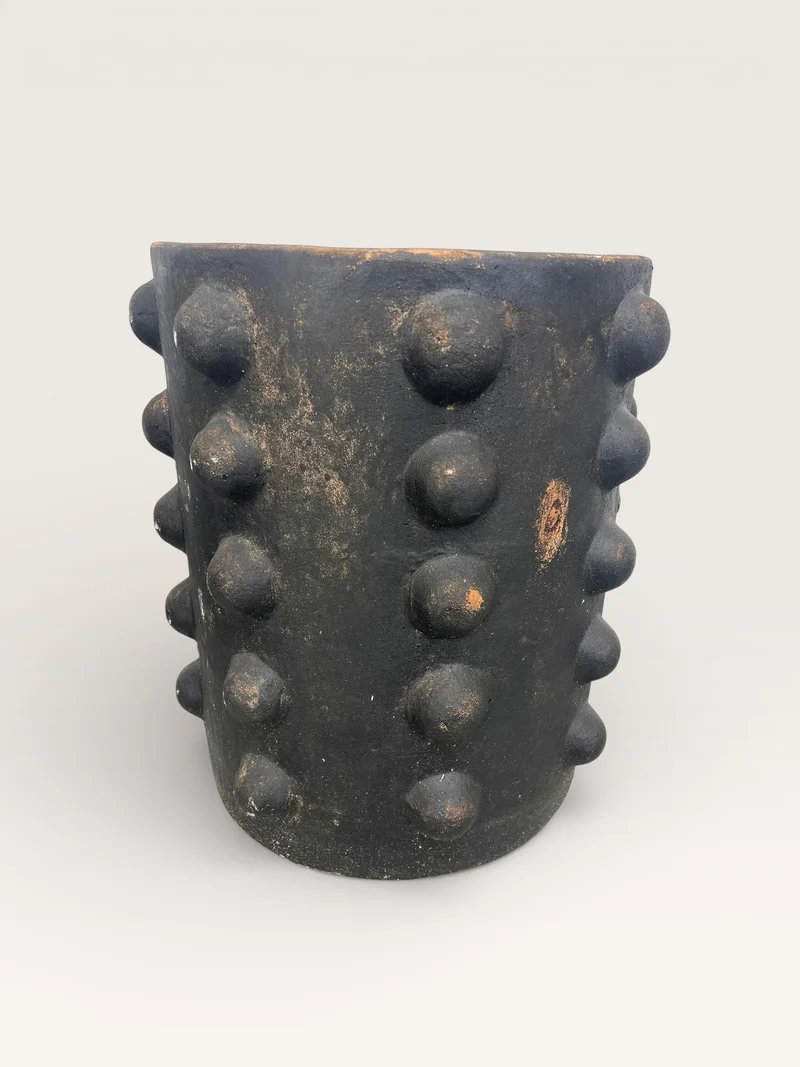 Vintage Raised Relief Ceramic Planter - 1 Available