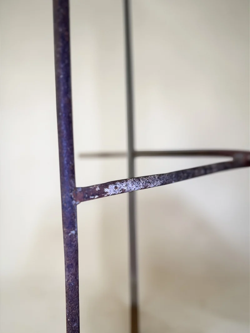 Vintage Italian Modernist Wrought Iron Furniture