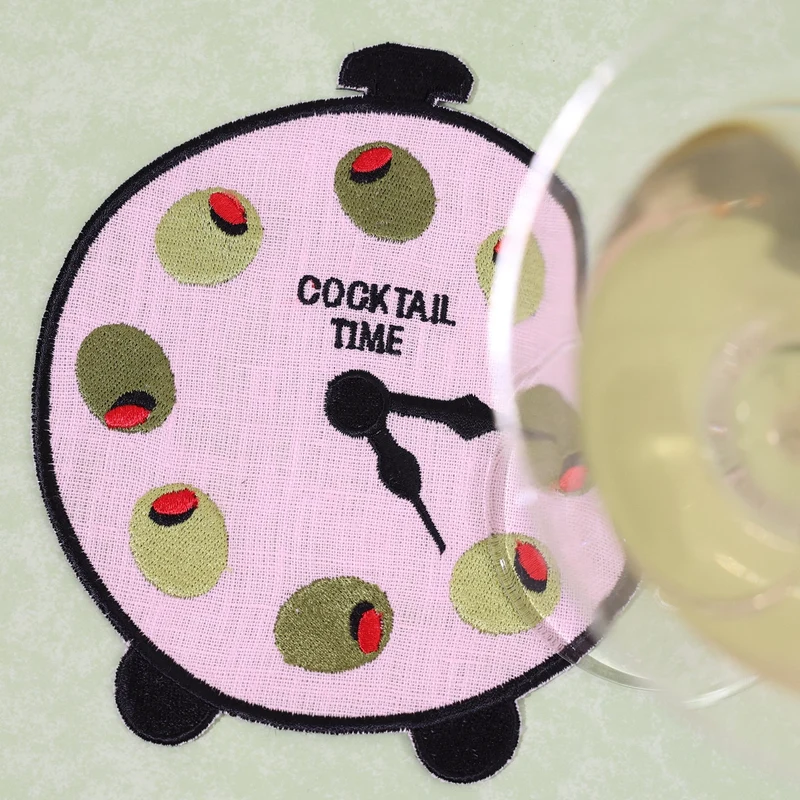 The Cocktail Hour Linen Napkins