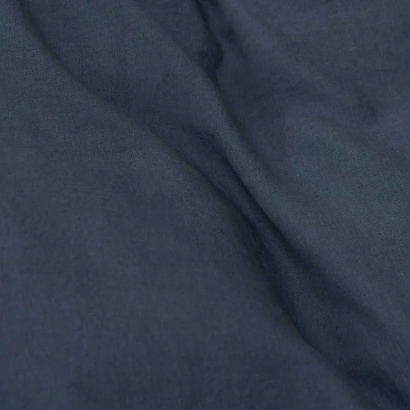 Housse de couette en lin lavé 190g/m² • Bleu Orage