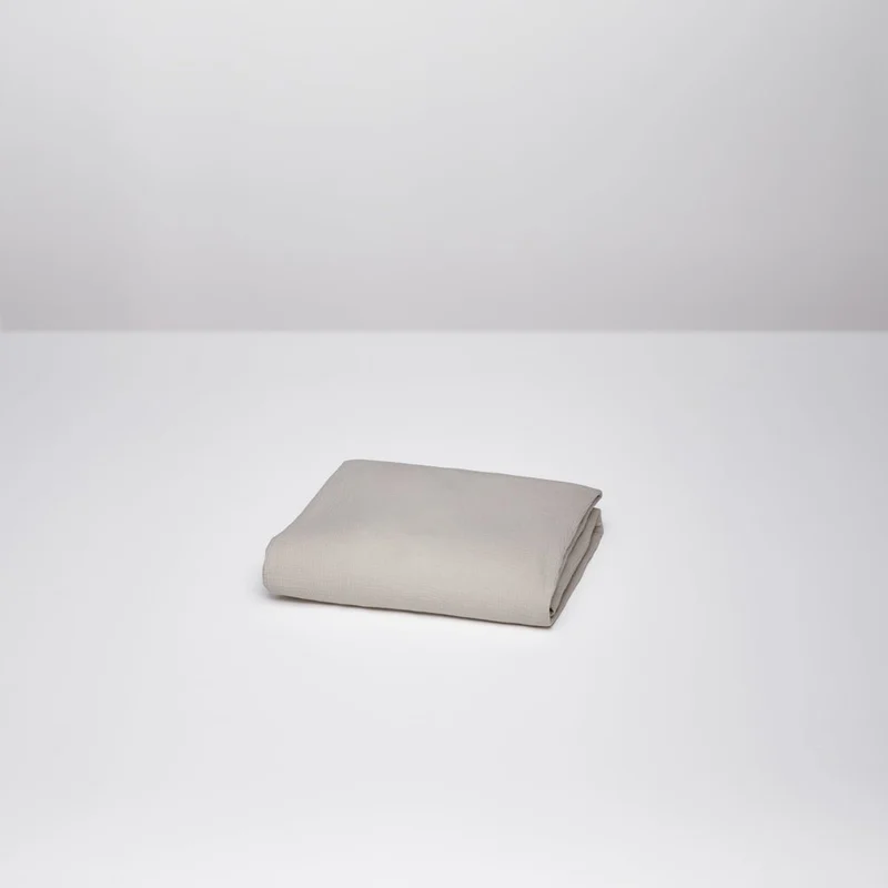 Drap housse en gaze de coton 185g/m² • Beige Sable