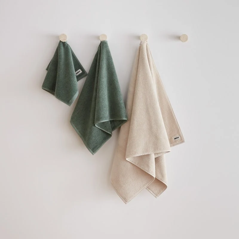 Serviette de bain • Vert Bouteille