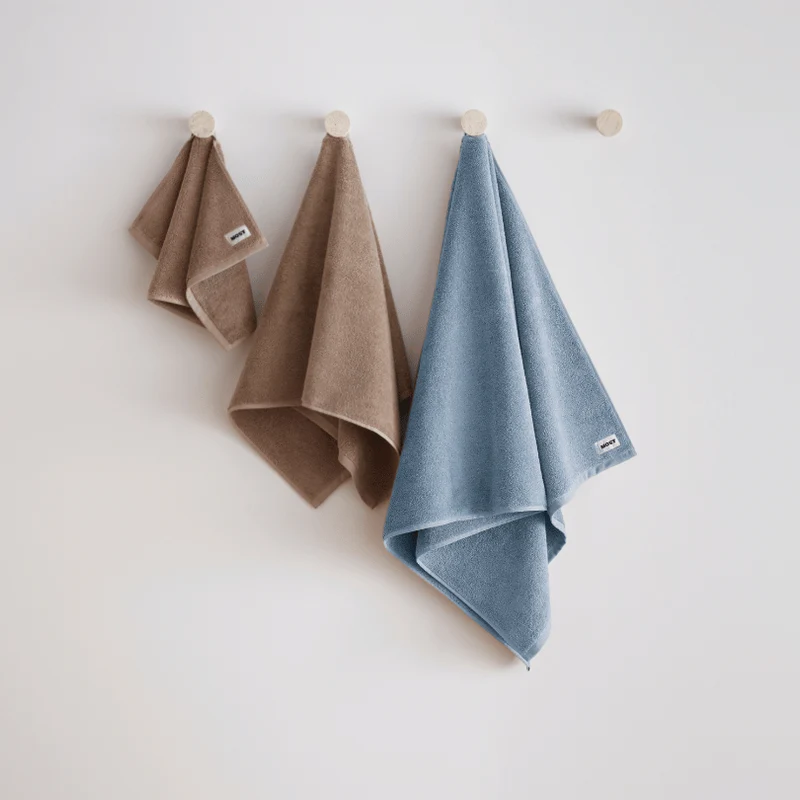 Serviette de bain • Bleu Glacier