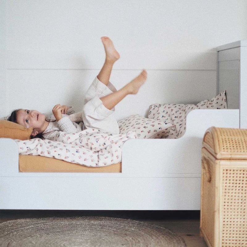 Housse de couette enfant en coton bio POIRES