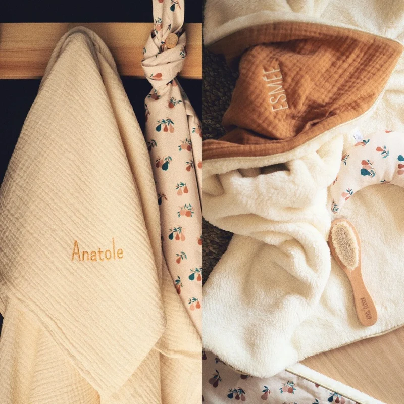 Couverture bébé personnalisée CAMEL