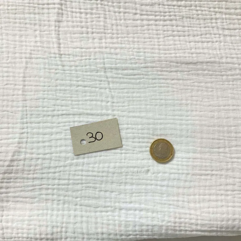 Rideau à nouettes BLANC - Imparfaits