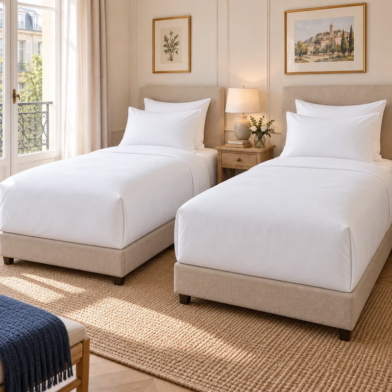 Housse de couette hôtel 180 TC - Gamme Essentiel