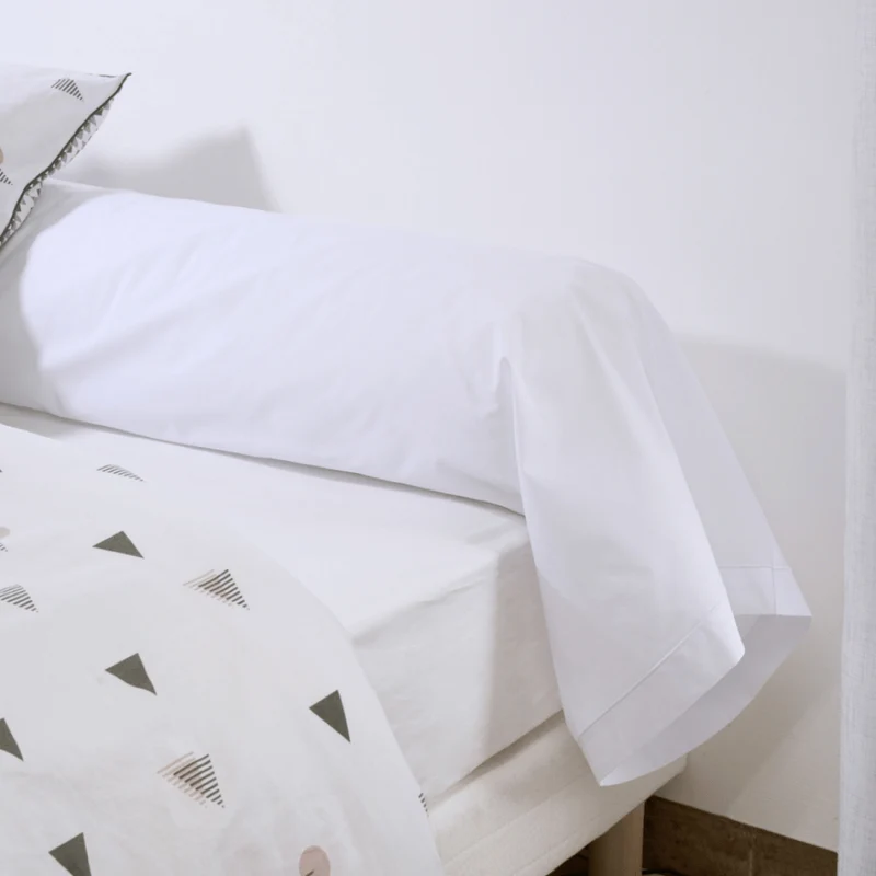 Taie de traversin Percale de coton