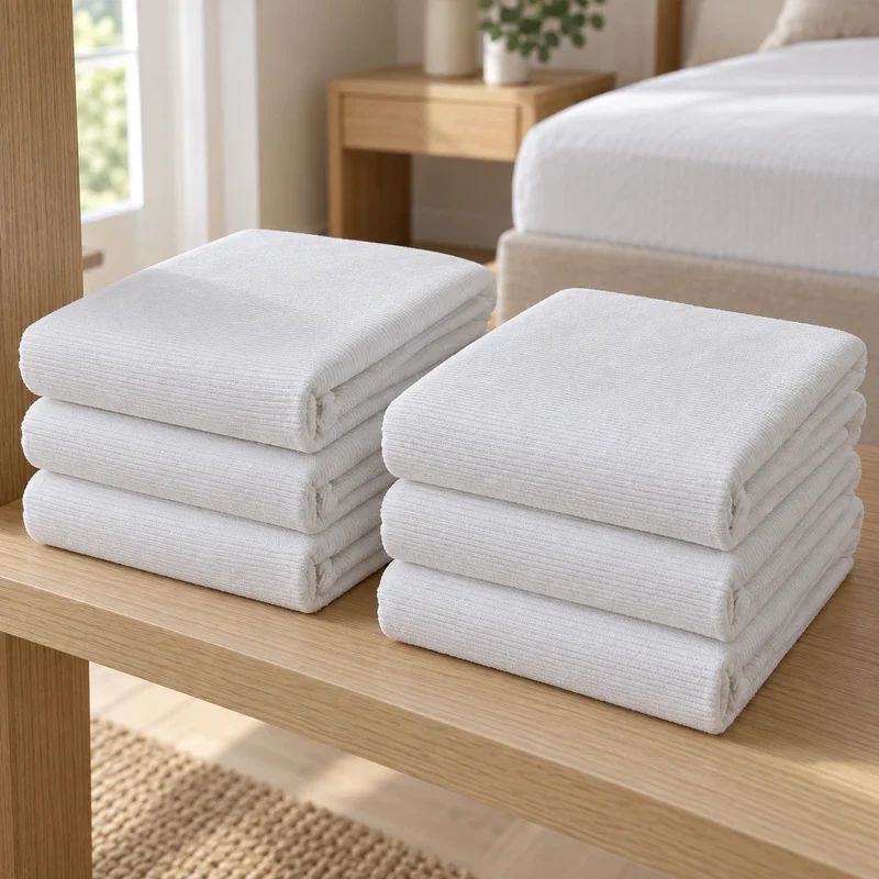 Lot de 6 alèses protège-matelas imperméables