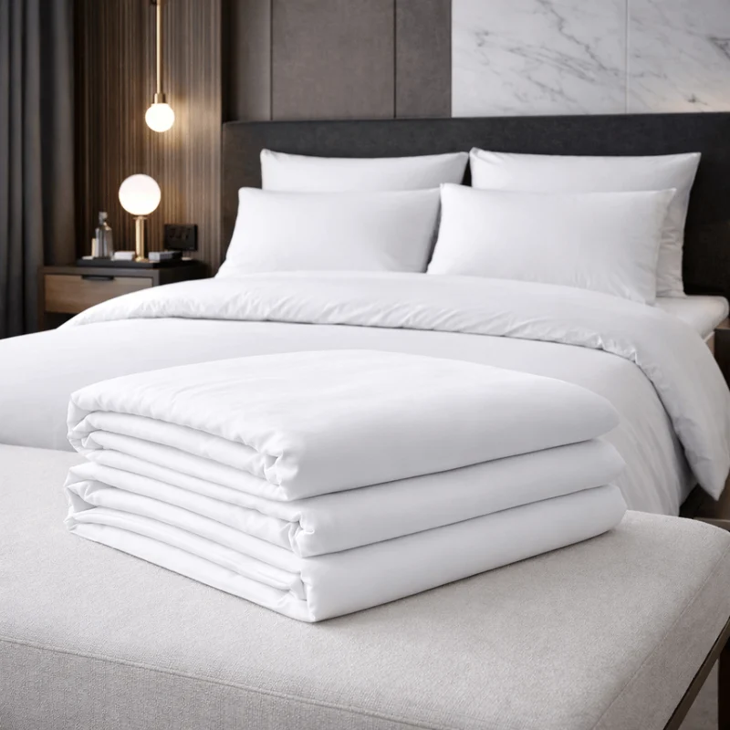 Lot de 12 Housses de Couette Unies - Gamme Seconde Vie