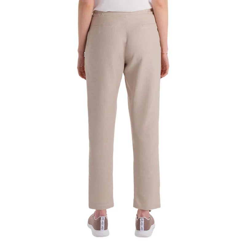 Pantalón Unisex Beig con Cordón