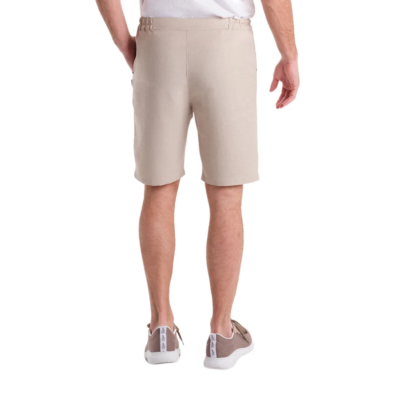 Bermuda Unisex Beig con Cordón