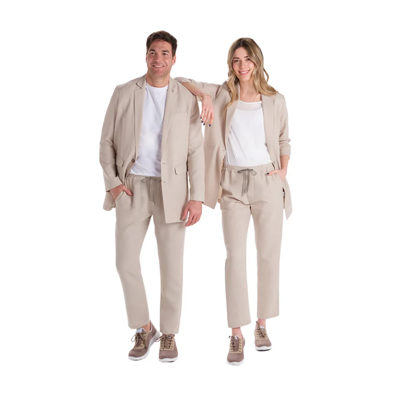 Chaqueta Levita Hombre Beig