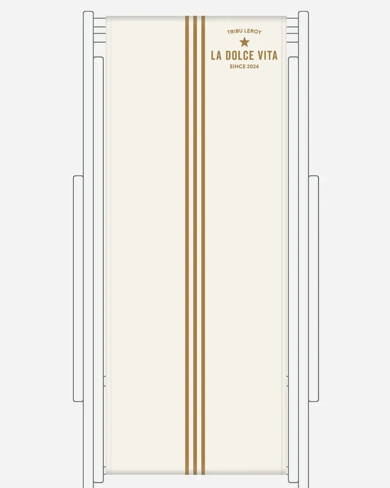 Toile de transat personnalisée Riviera