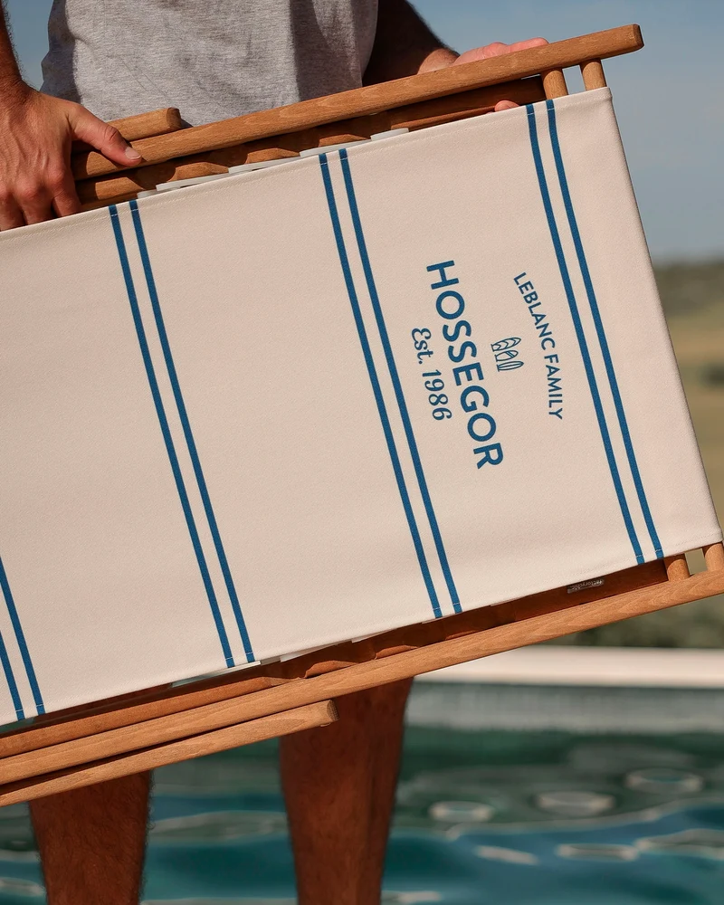 Toile de transat personnalisée Deauville