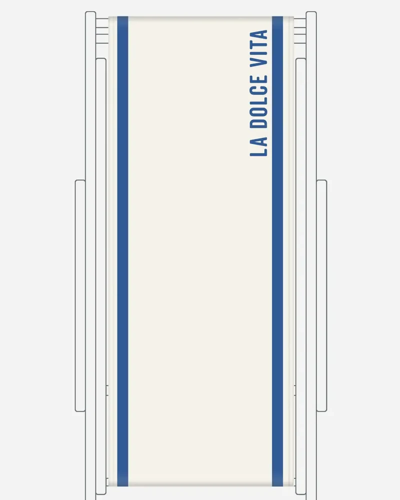 Toile de transat personnalisée Club