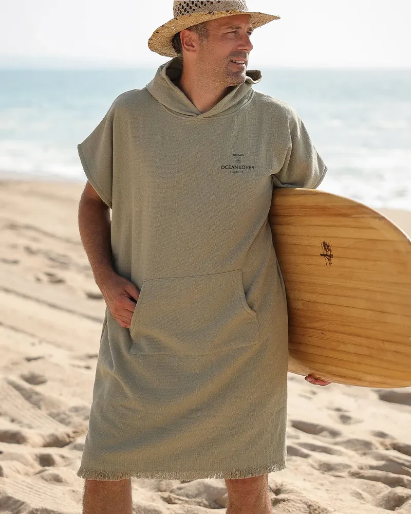 Poncho personnalisé Hossegor