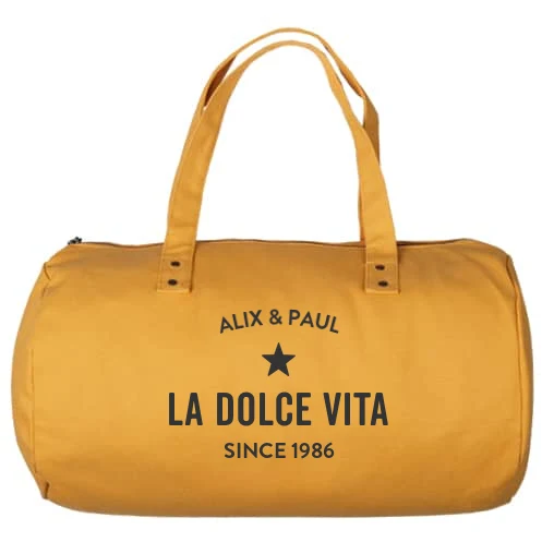 Sac Polochon Personnalisable Trendy